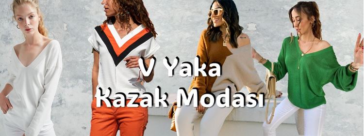 V Yaka Kazak Modası