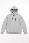 Erkek Uzun Kol Kapşonlu Basic Sweatshirt Hoodie - Gri