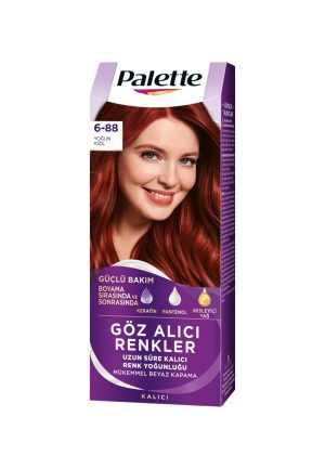 Palette Göz Alıcı Renkler Saç Boyası 6-88 Yoğun Kızıl